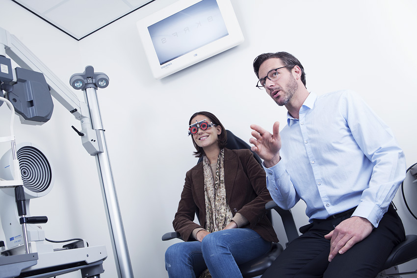 Zdrowe oczy, dobry wzrok: okulista, optometrysta, optyk